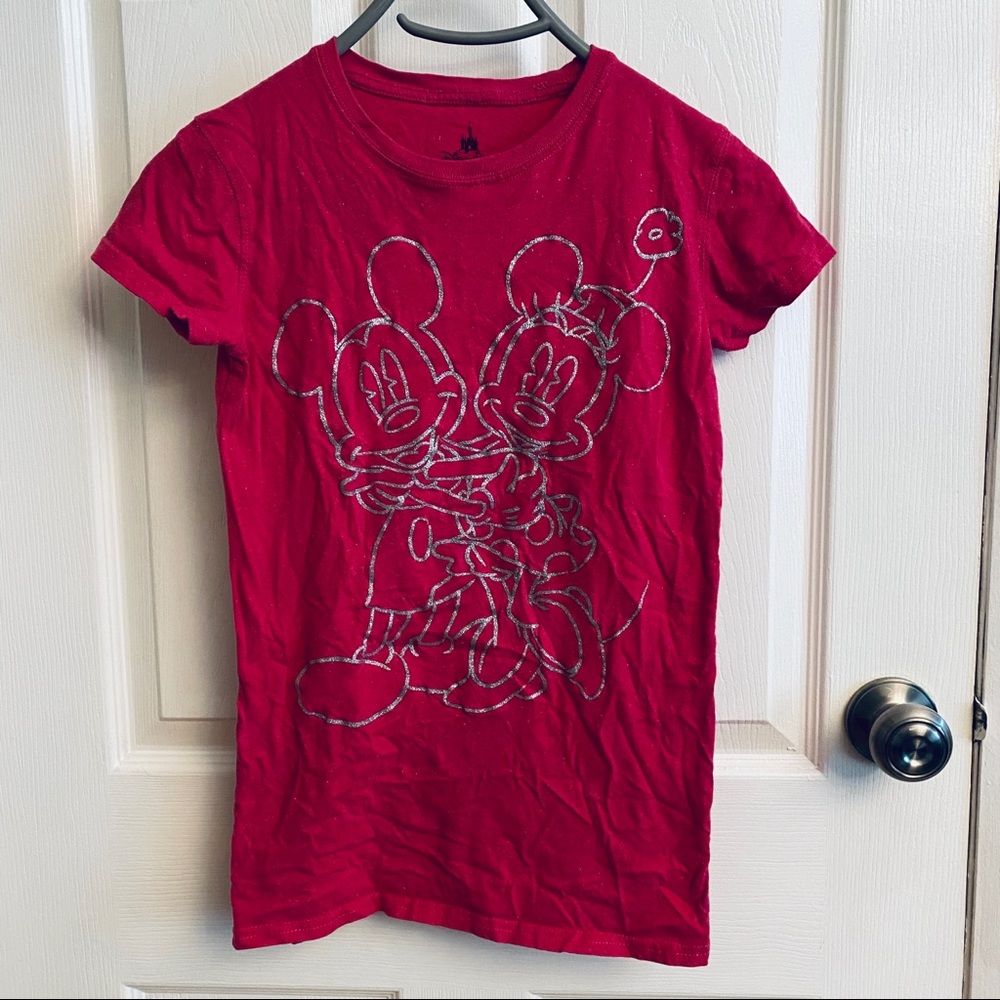 2/$15 or 3/$20- Disney Parks T-shirt metallic